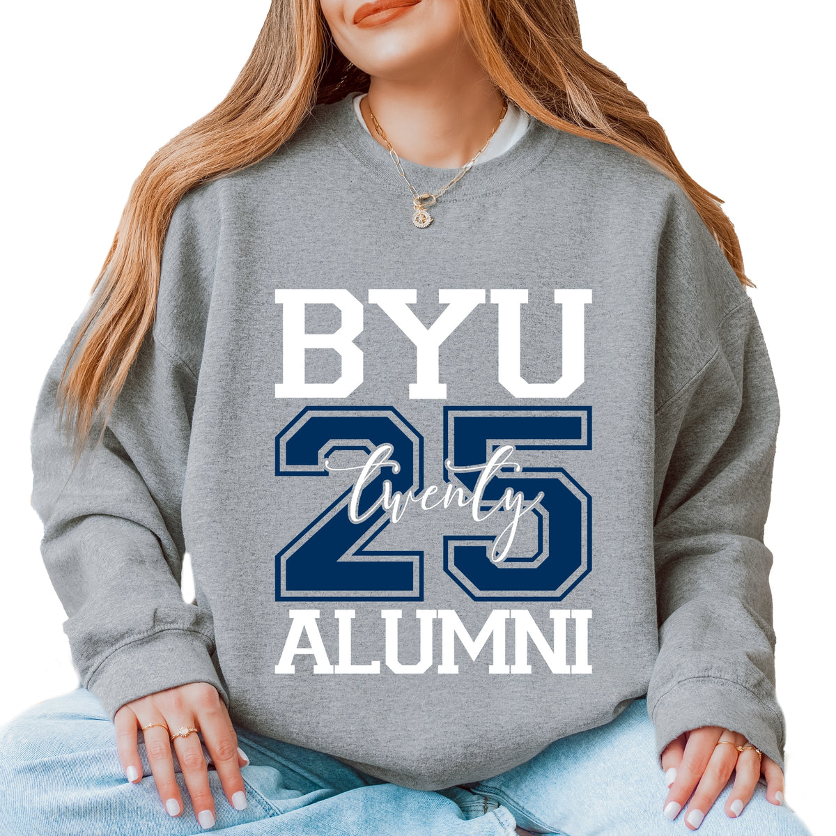 Licensed BYU Alumni 2025 - Women's Graphic Sweatshirt