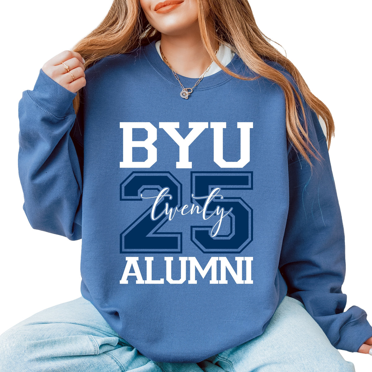 Licensed BYU Alumni 2025 - Women's Graphic Sweatshirt