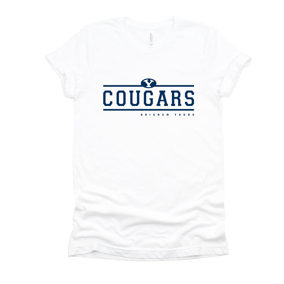 Licensed Cougars Brigham Young - Women's Short Sleeve Graphic T-Shirt