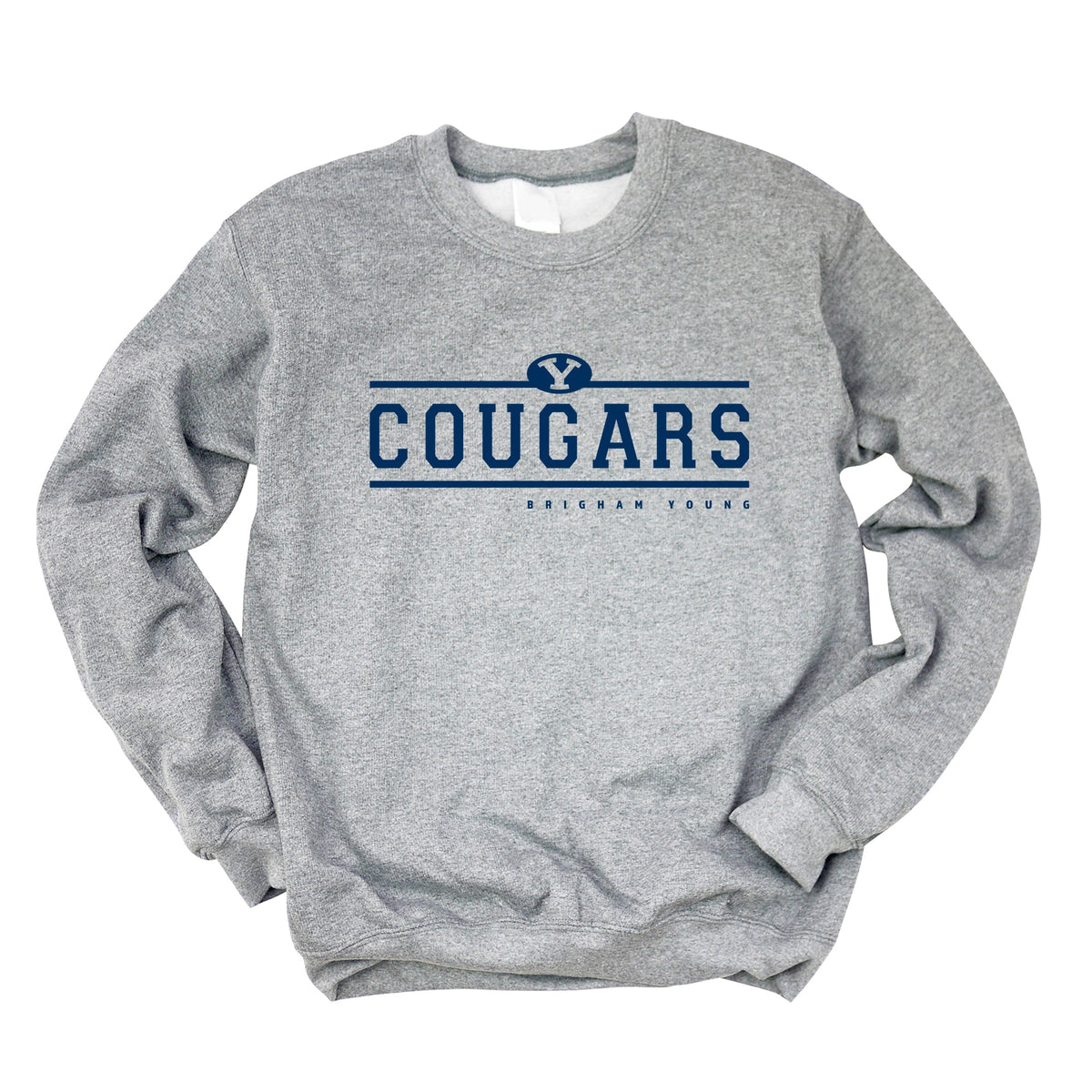 Licensed Cougars Brigham Young - Women's Graphic Sweatshirt
