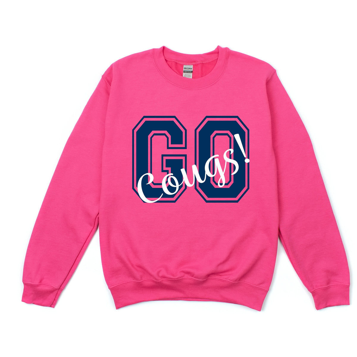 Licensed Go Cougs! - Women's Graphic Sweatshirt