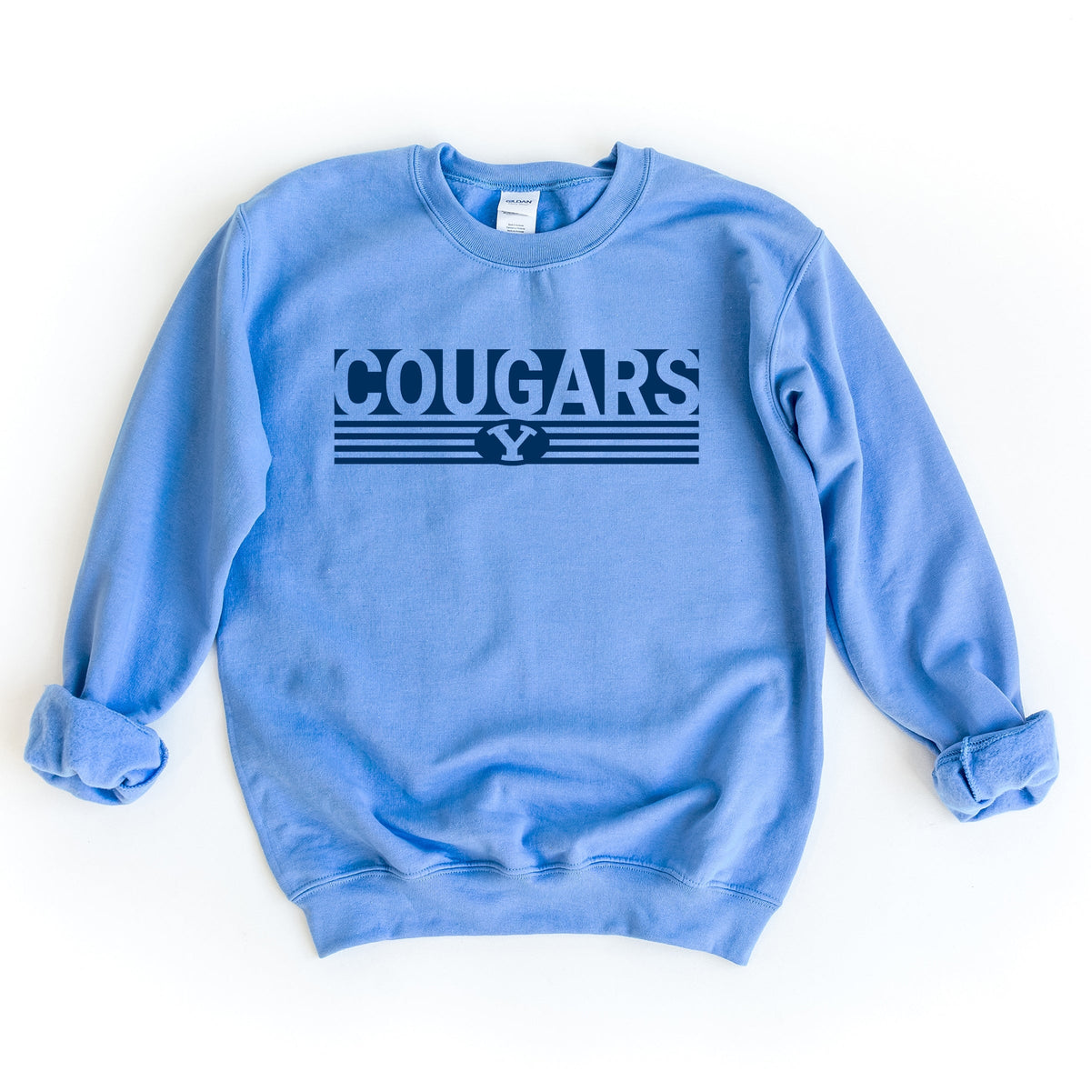 Licensed Cougars Bold Stripes - Women's Graphic Sweatshirt