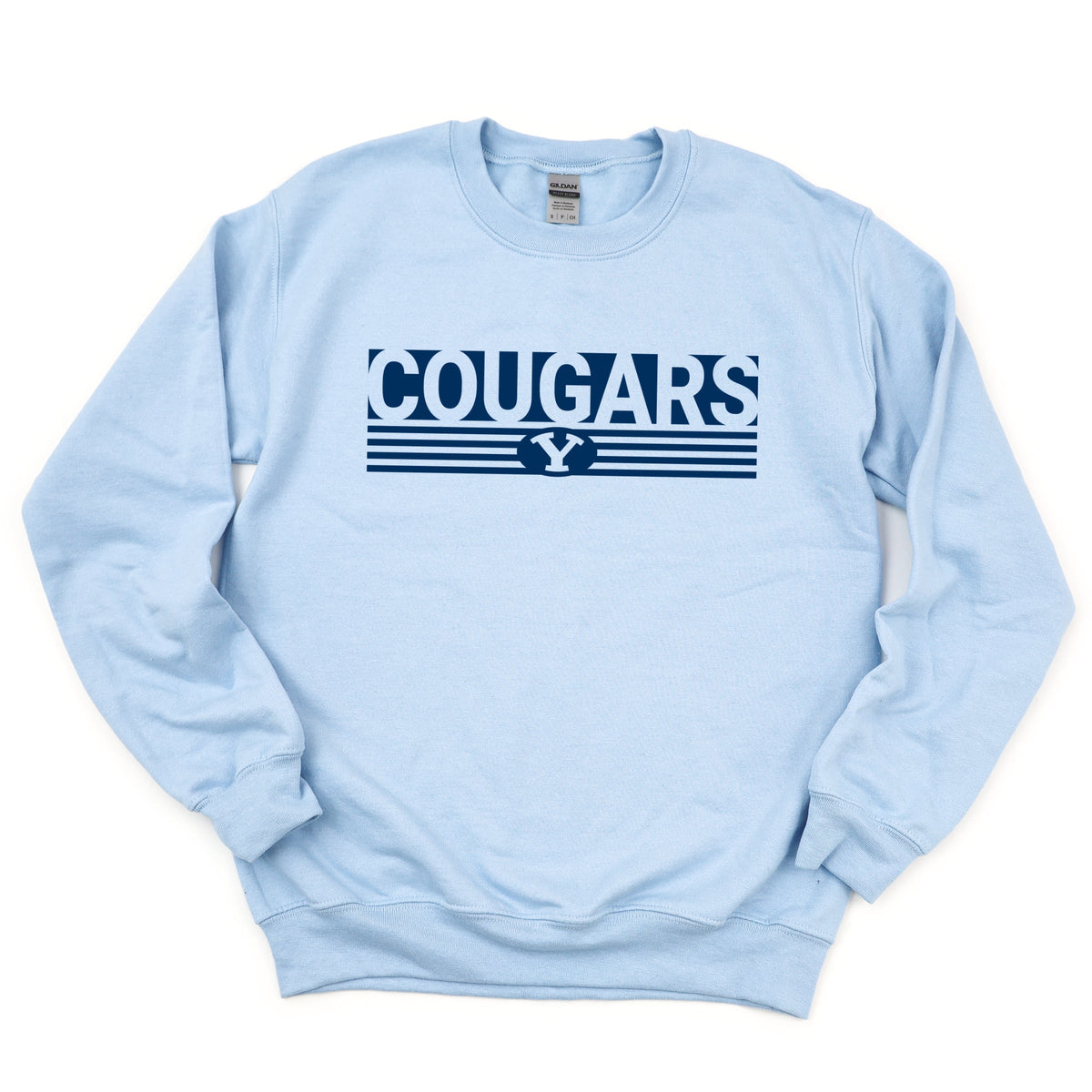 Licensed Cougars Bold Stripes - Women's Graphic Sweatshirt