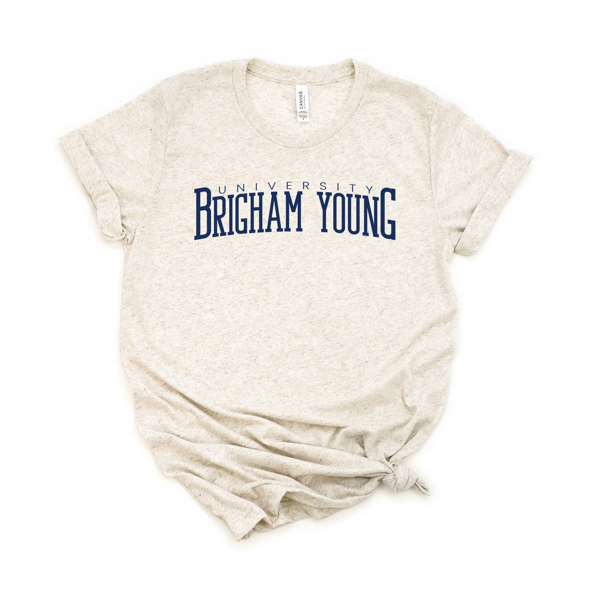 Licensed Brigham Young University Arch - Women's Short Sleeve Graphic T-Shirt