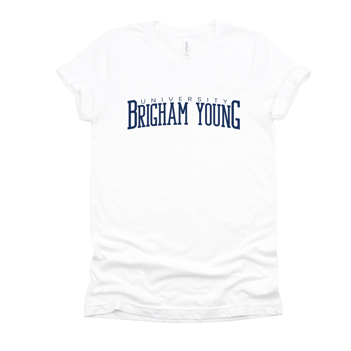 Licensed Brigham Young University Arch - Women's Short Sleeve Graphic T-Shirt