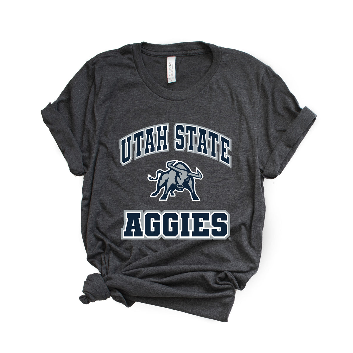 Licensed Utah State Aggies Bull - Women's Short Sleeve Graphic T-Shirt