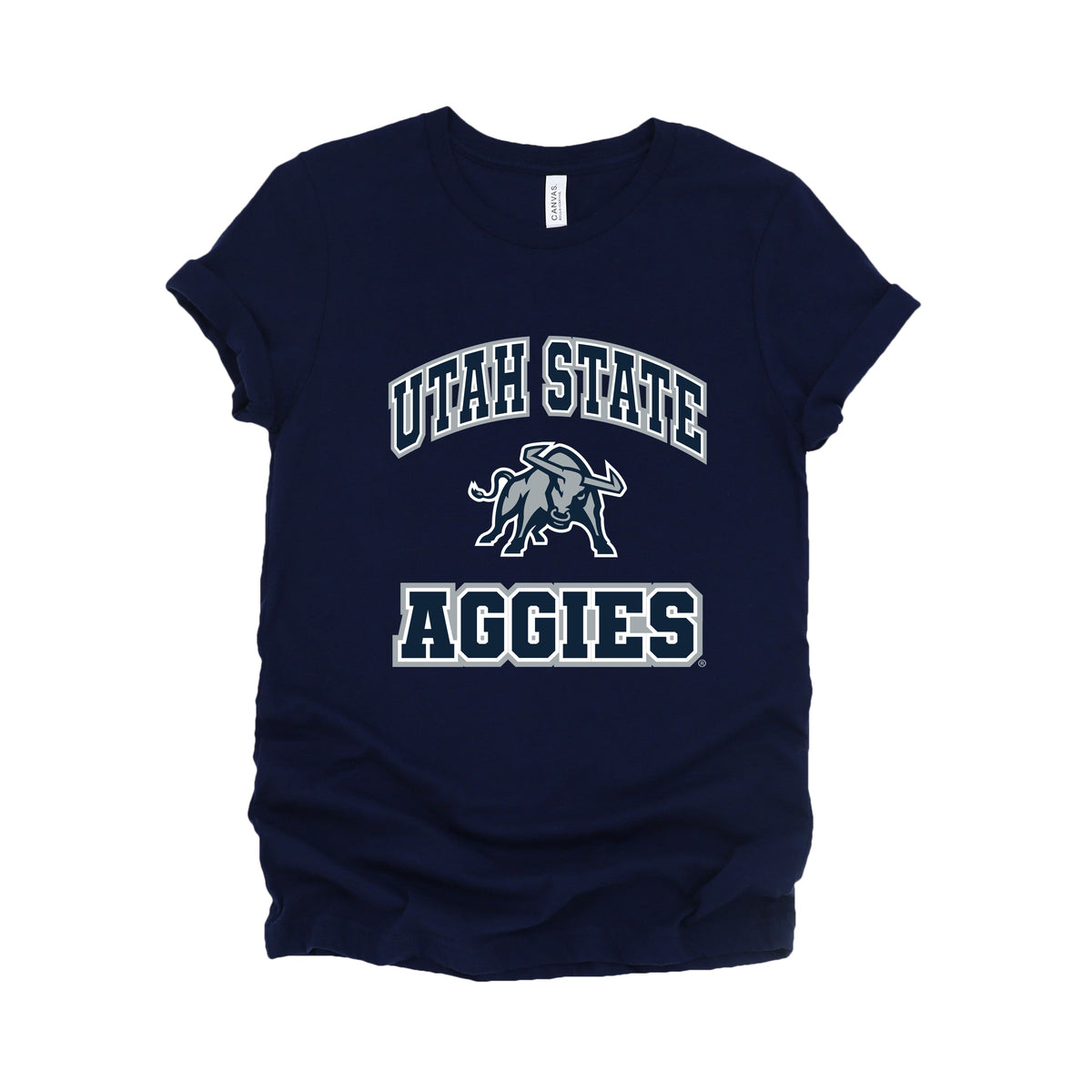 Licensed Utah State Aggies Bull - Women's Short Sleeve Graphic T-Shirt