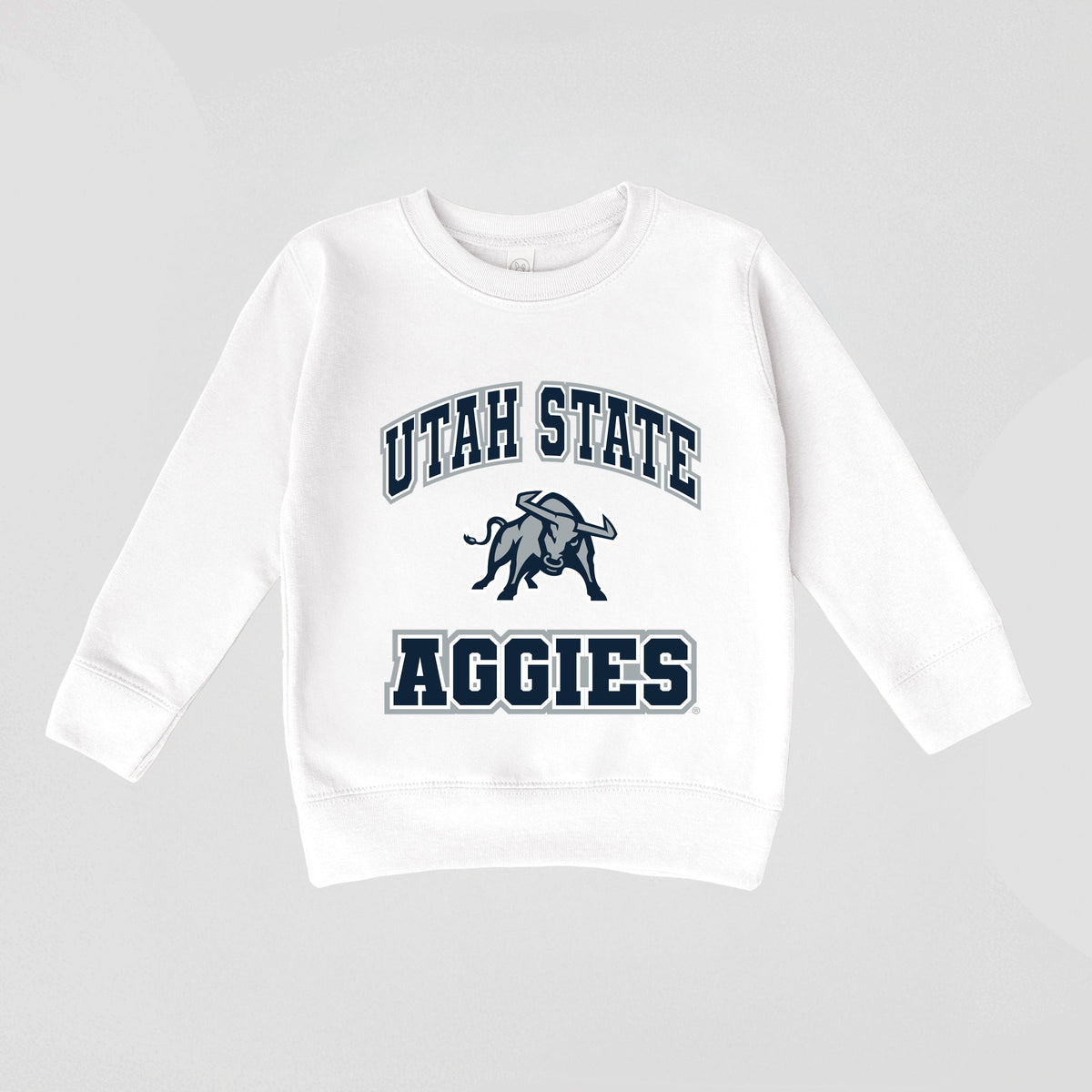 Utah State Aggies Bull - Toddler Graphic Sweatshirt