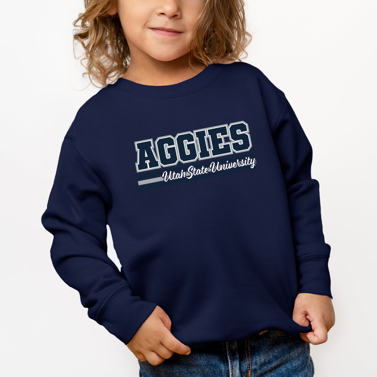 Aggies Utah State University - Toddler Graphic Sweatshirt