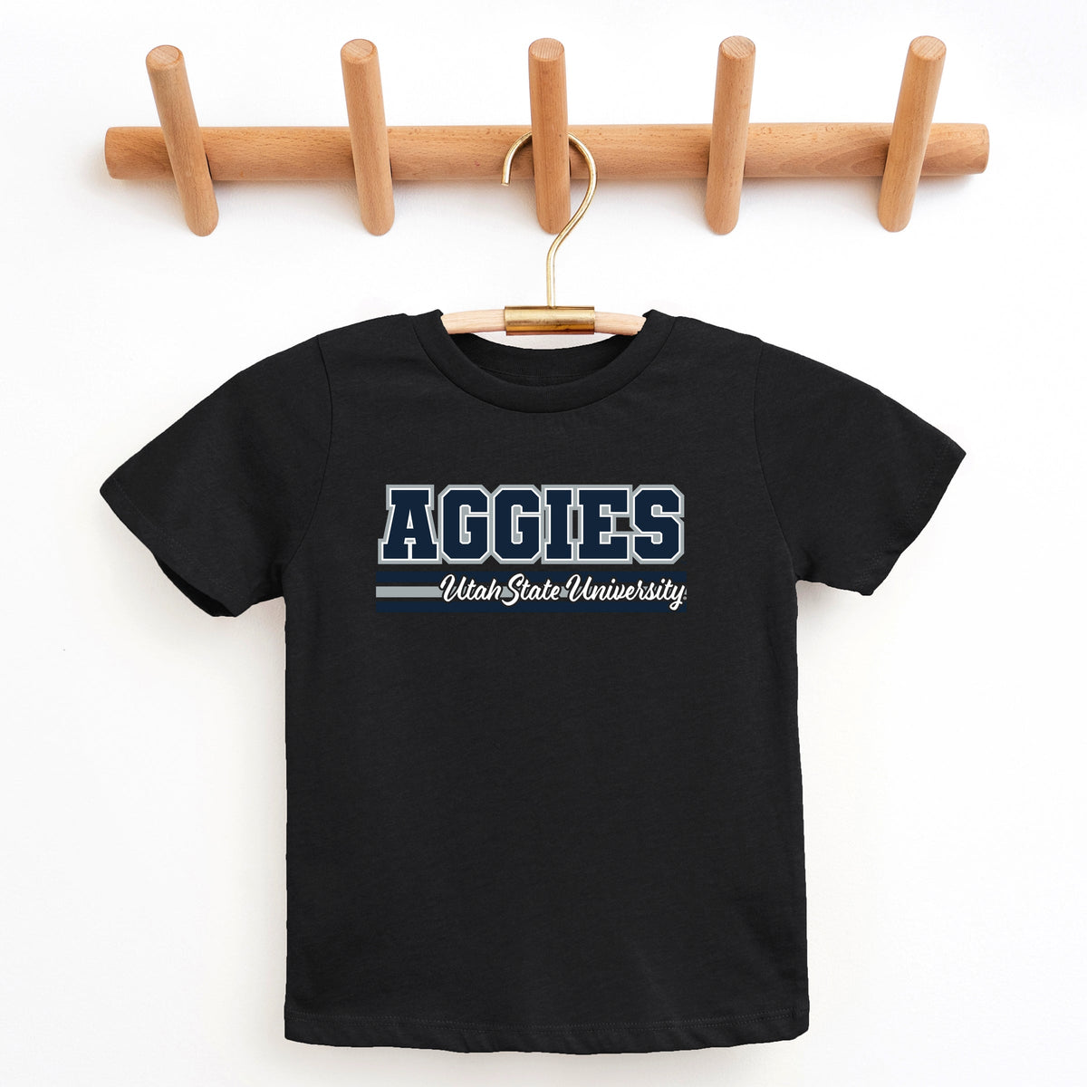 Aggies Utah State University - Youth Short Sleeve Graphic T-Shirt