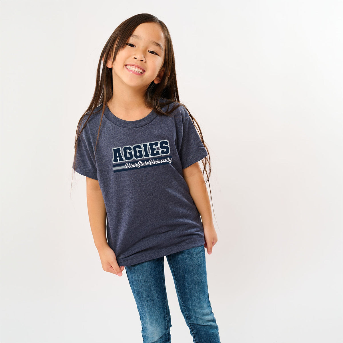 Aggies Utah State University - Youth Short Sleeve Graphic T-Shirt
