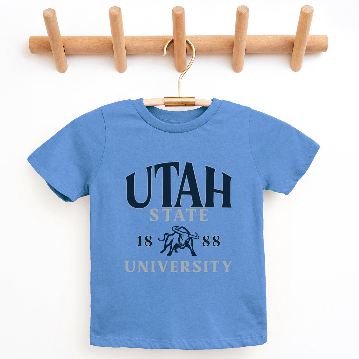Utah State 1888 - Youth Short Sleeve Graphic T-Shirt