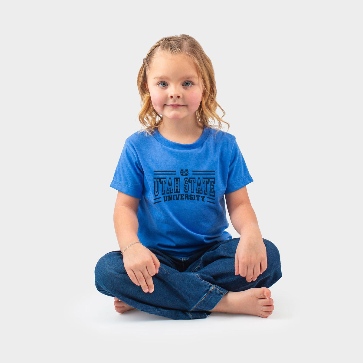 Utah State University Varsity - Toddler Short Sleeve Graphic T-Shirt