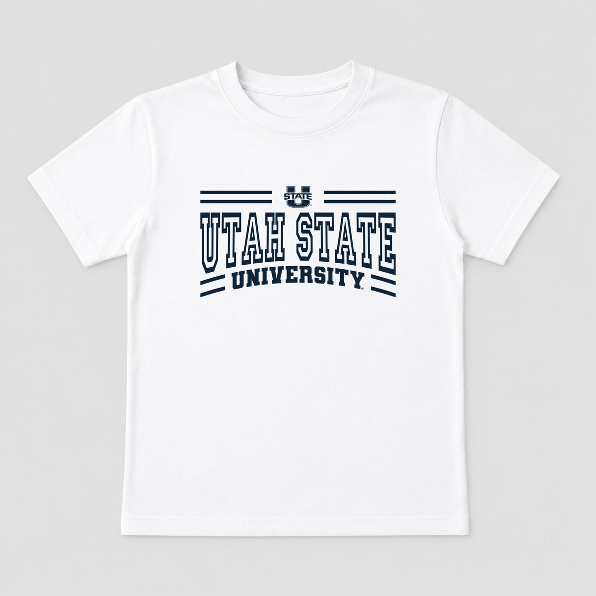 Utah State University Varsity - Toddler Short Sleeve Graphic T-Shirt