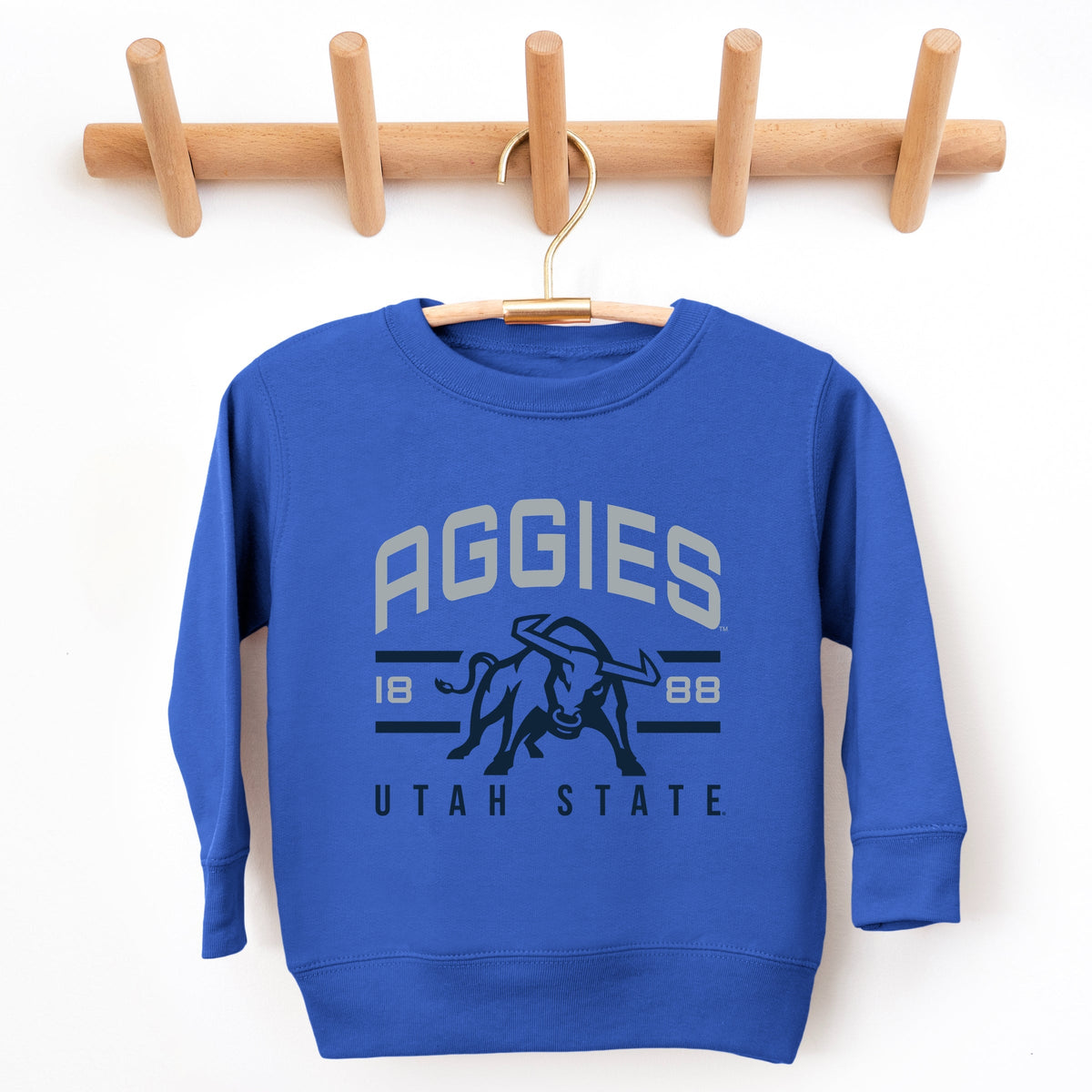 Aggies 1888 Bull - Toddler Graphic Sweatshirt