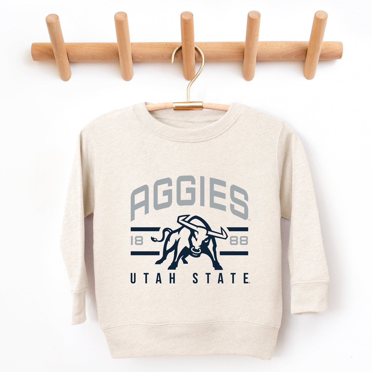 Aggies 1888 Bull - Toddler Graphic Sweatshirt