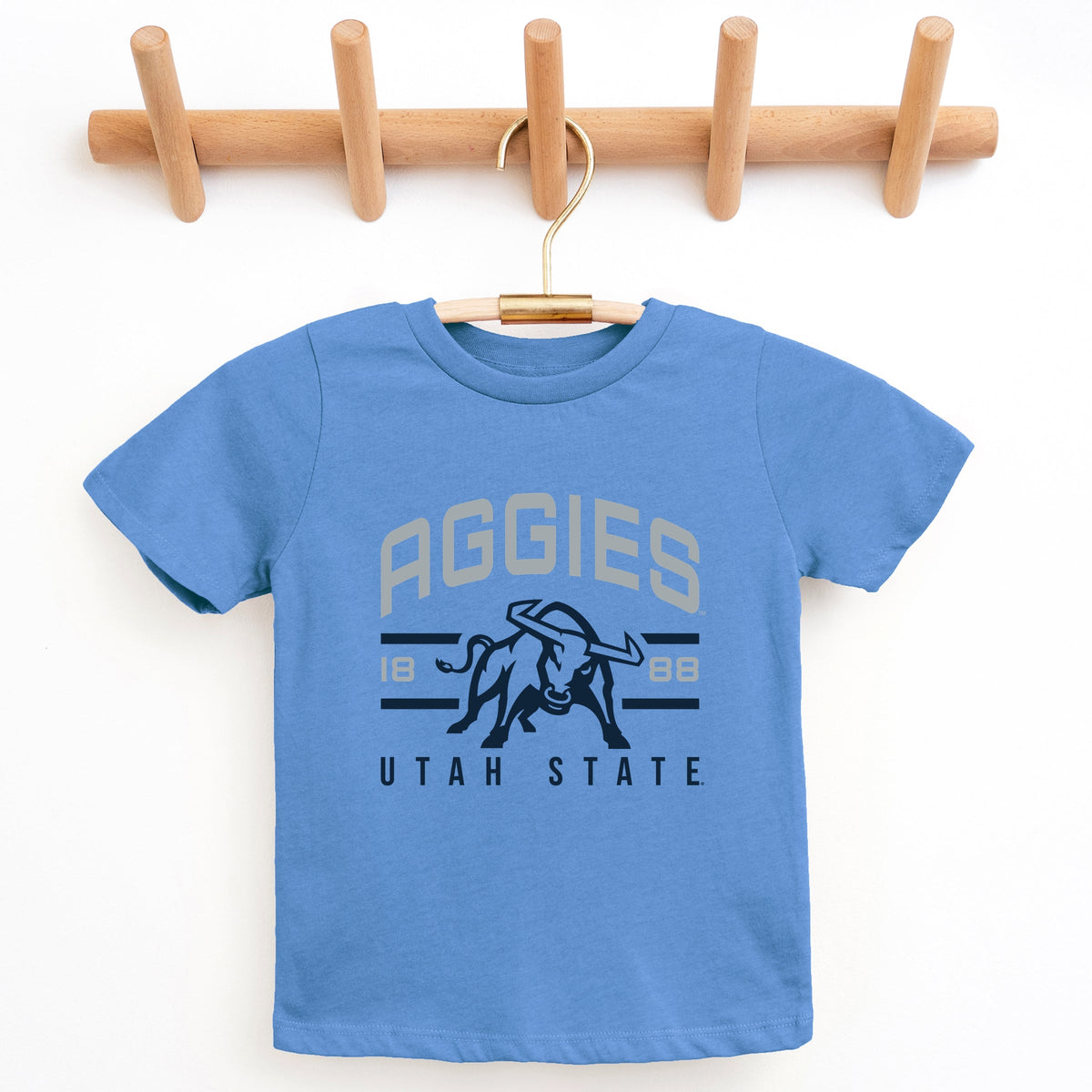 Aggies 1888 Bull - Youth Short Sleeve Graphic T-Shirt