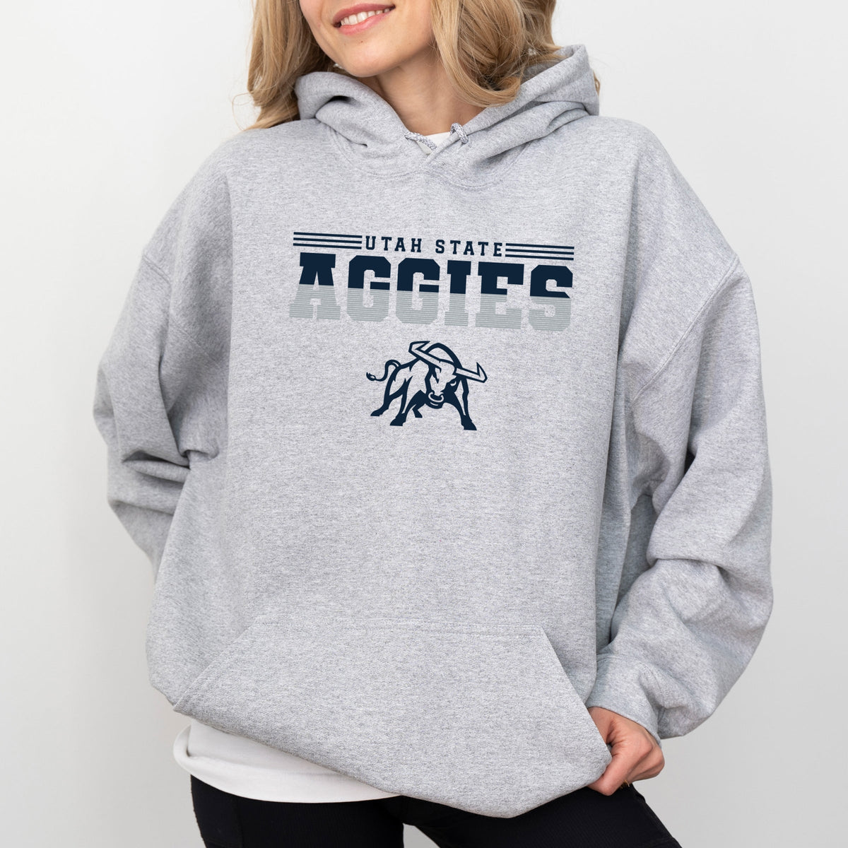 Aggies Varsity Bull - Women's Graphic Hoodie