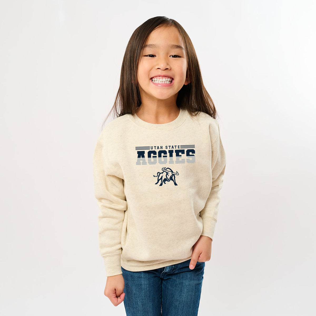 Aggies Varsity Bull - Youth Graphic Sweatshirt