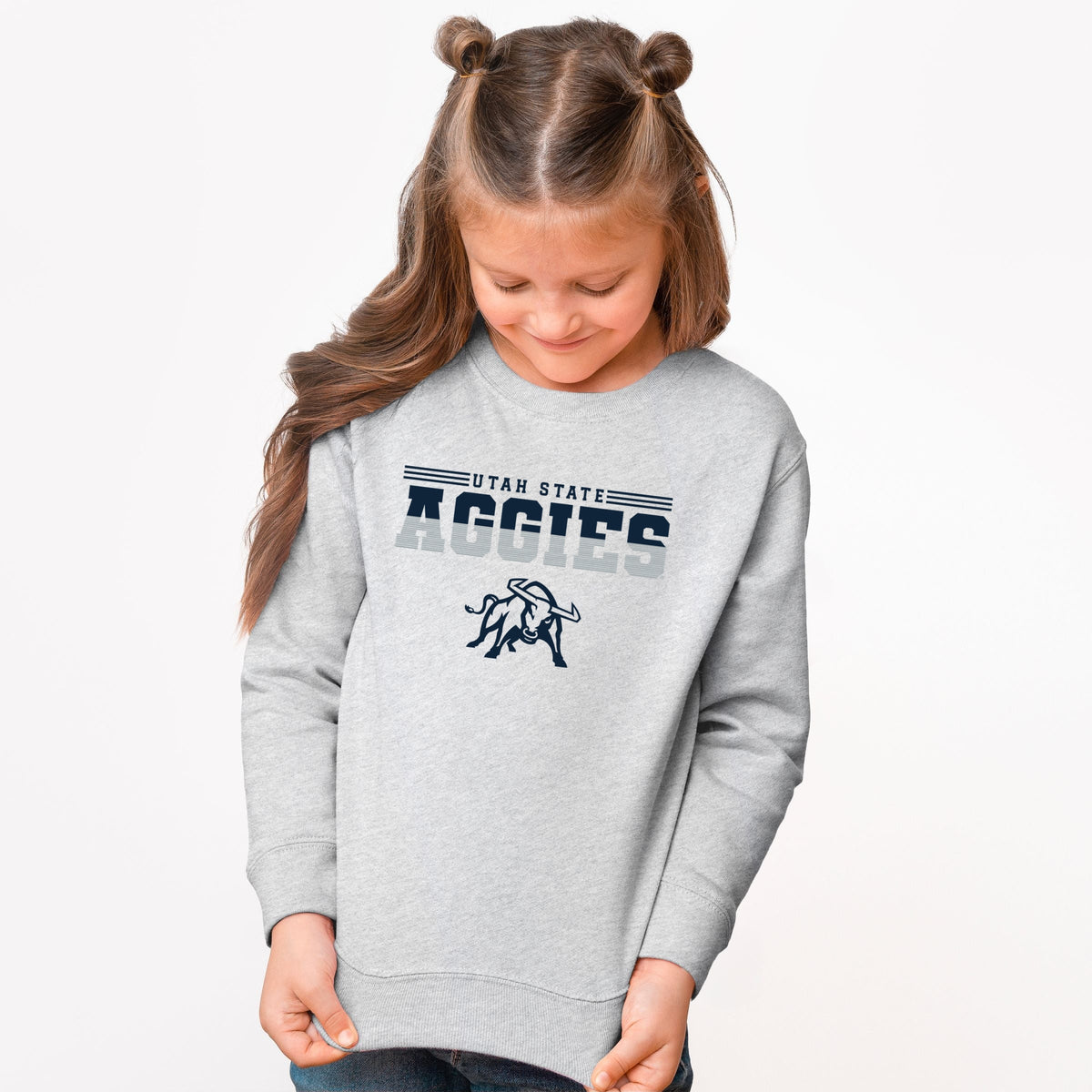 Aggies Varsity Bull - Youth Graphic Sweatshirt