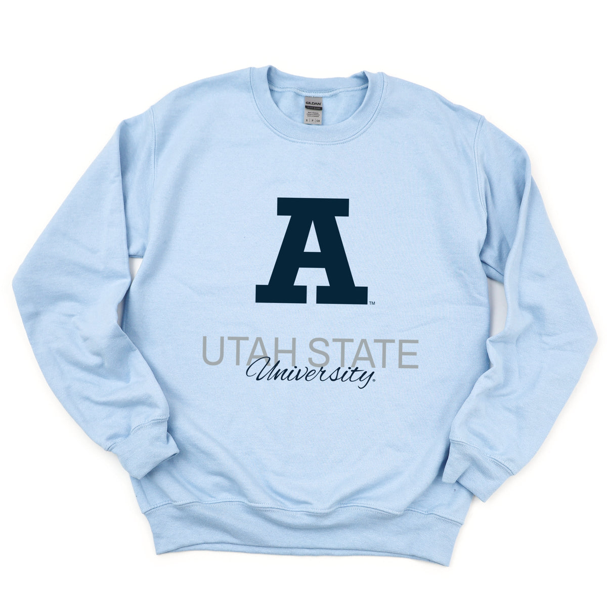 Licensed Utah State University Aggies A - Women's Graphic Sweatshirt