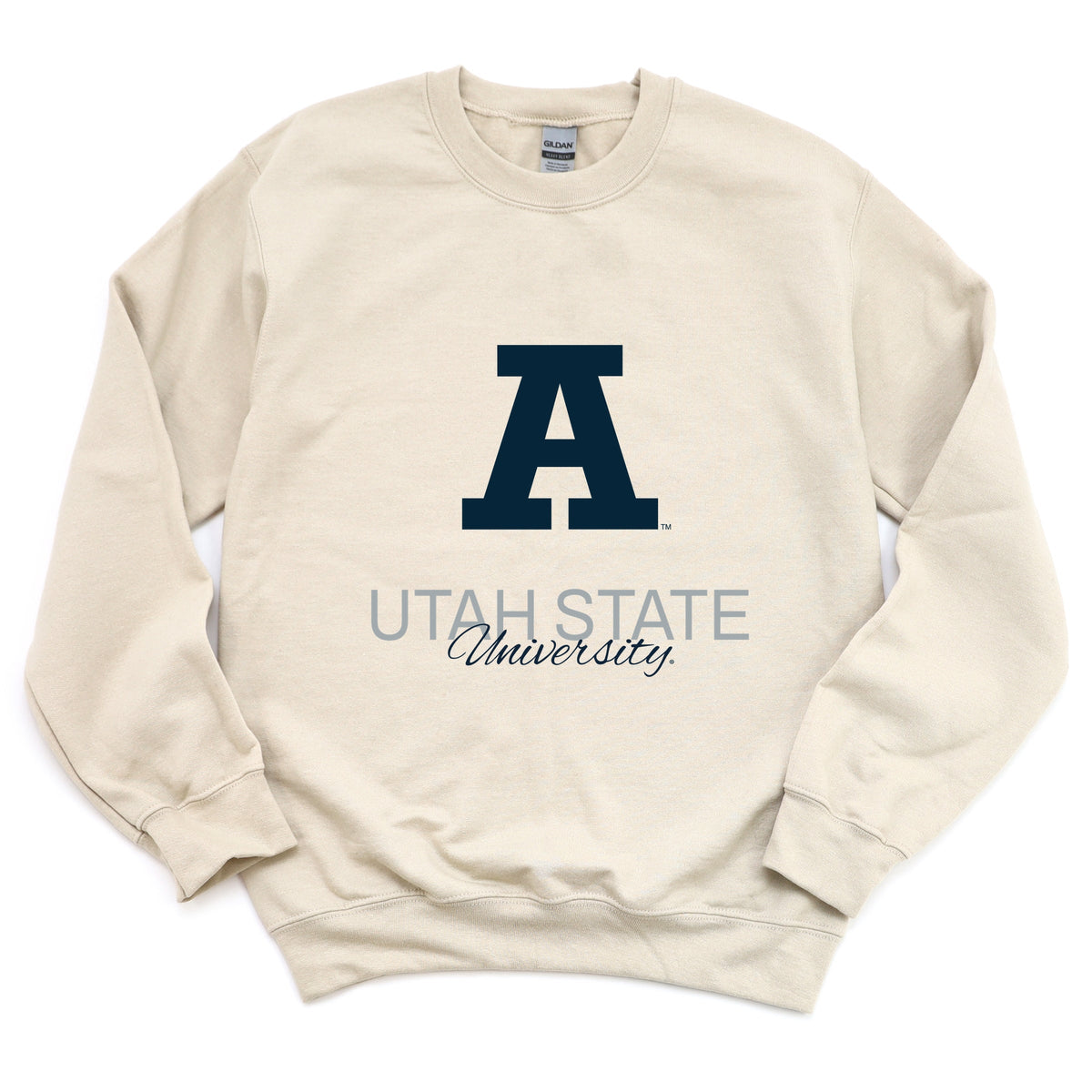 Licensed Utah State University Aggies A - Women's Graphic Sweatshirt