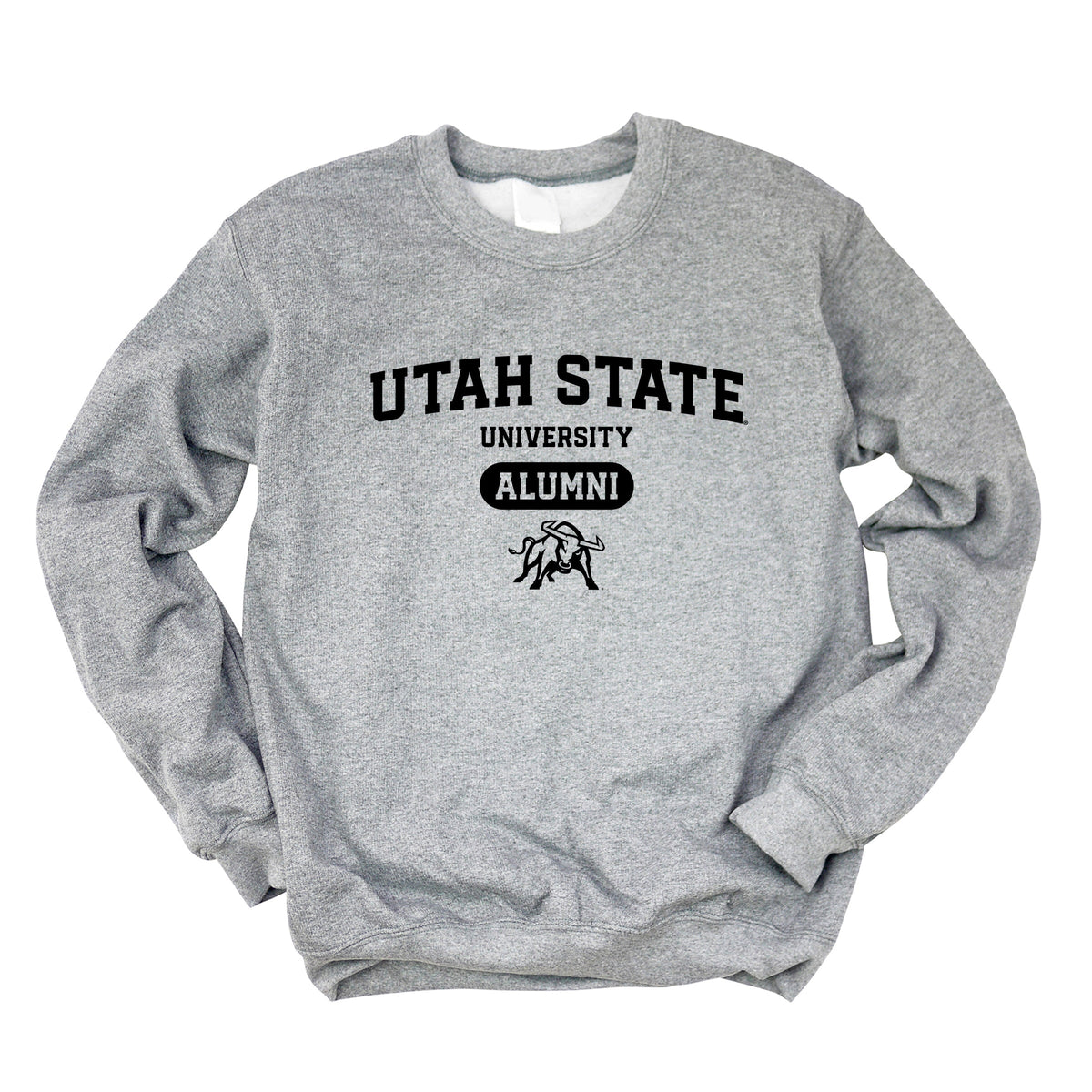 Licensed Utah State Alumni Bull - Women's Graphic Sweatshirt