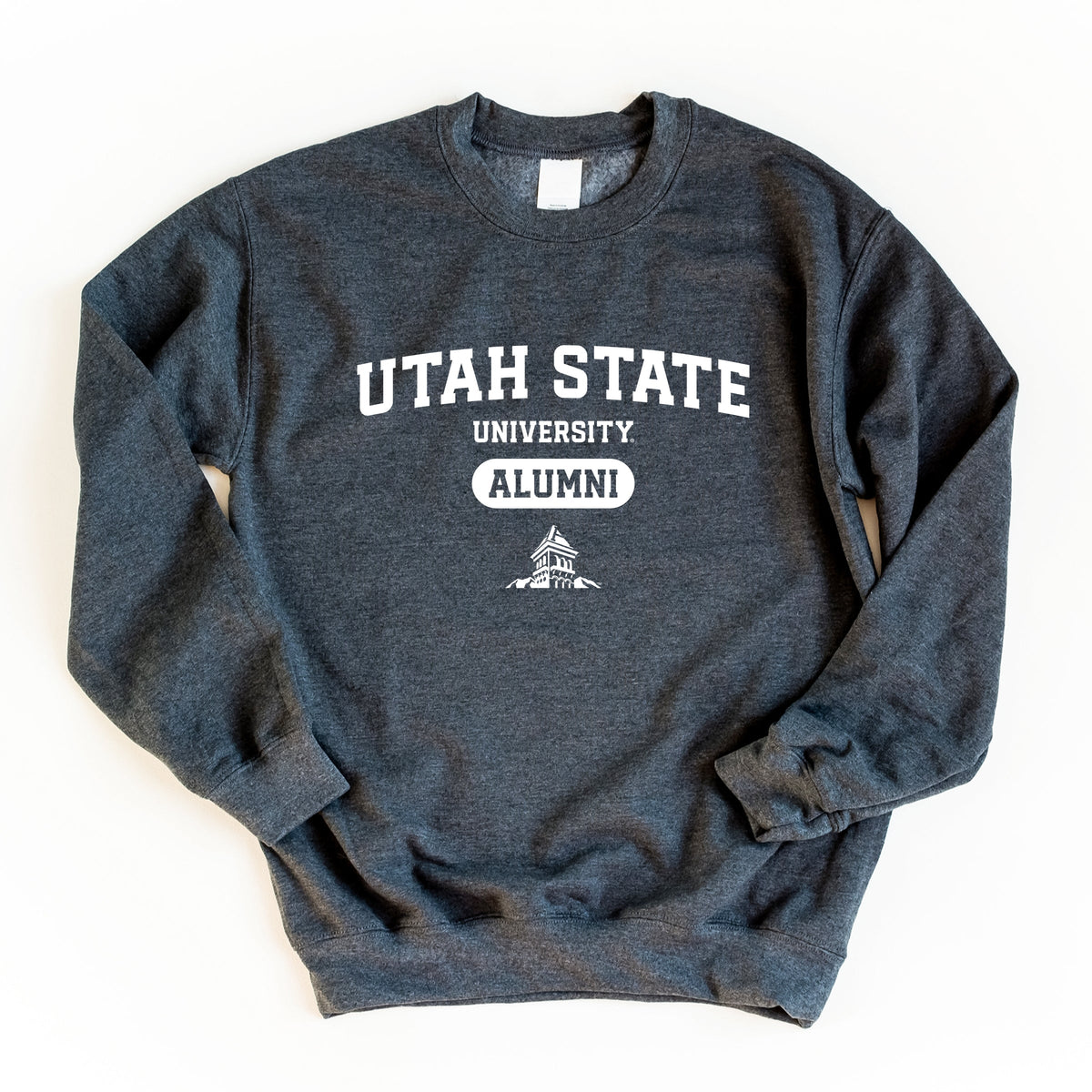 Licensed Utah State Alumni Building - Women's Graphic Sweatshirt