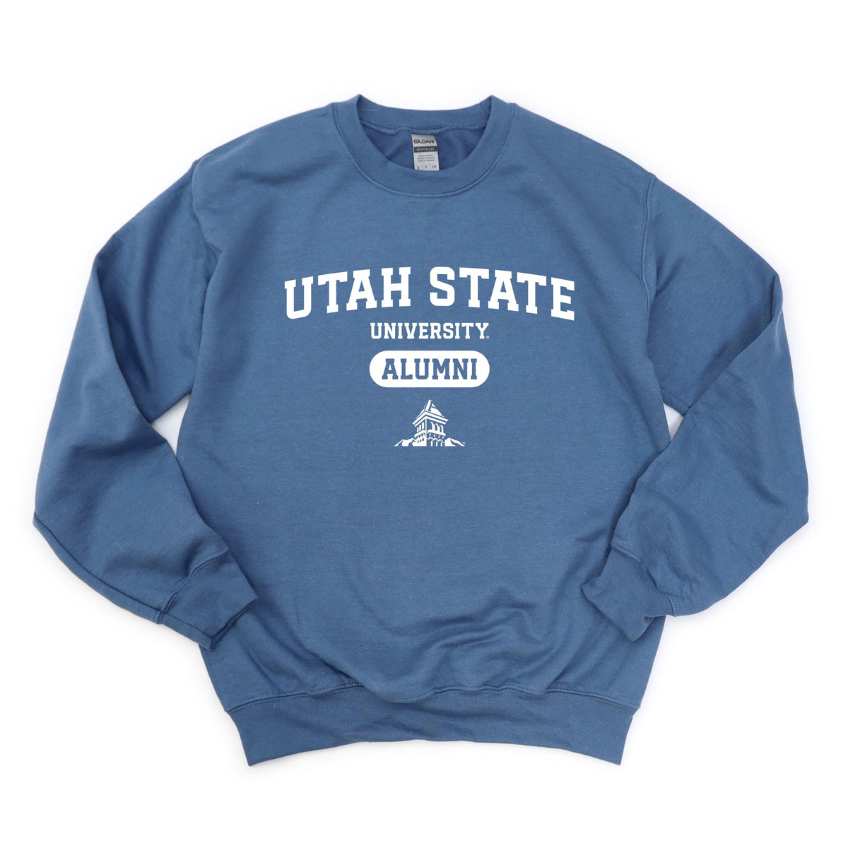 Licensed Utah State Alumni Building - Women's Graphic Sweatshirt