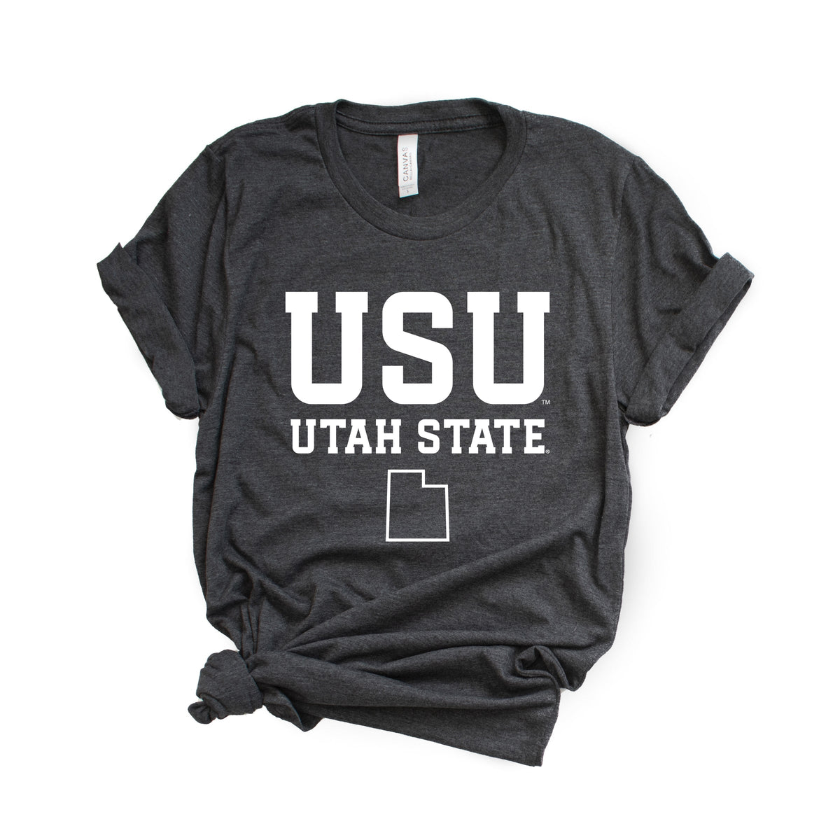 Licensed USU Utah State - Women's Short Sleeve Graphic T-Shirt