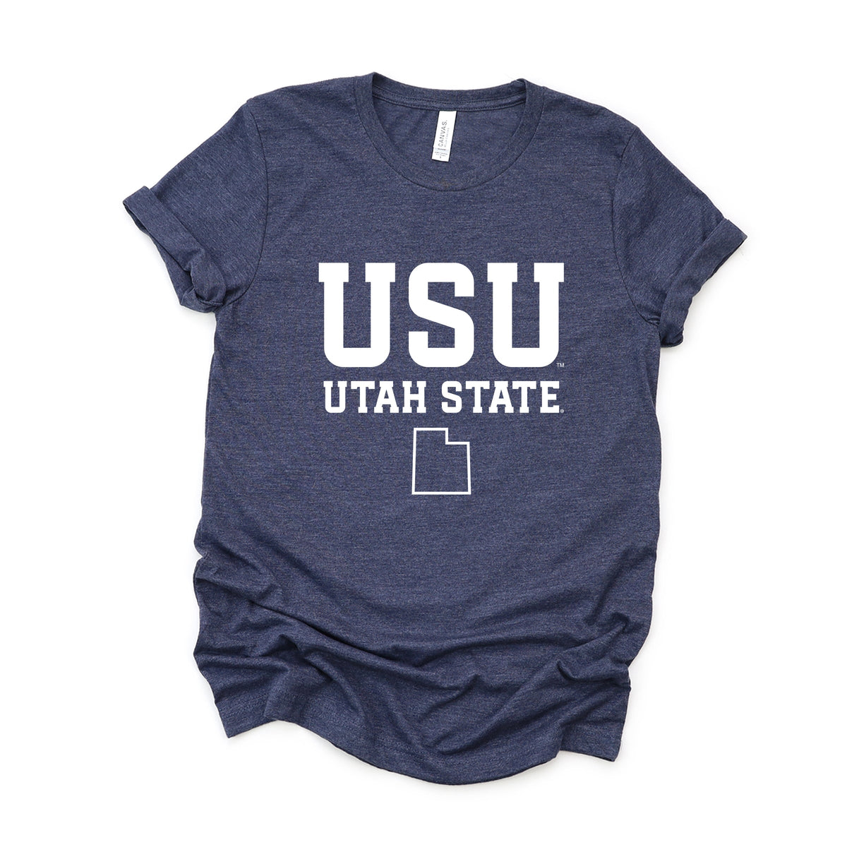 Licensed USU Utah State - Women's Short Sleeve Graphic T-Shirt