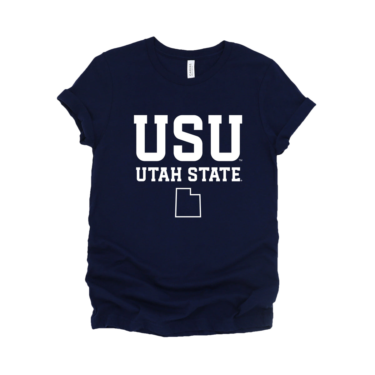 Licensed USU Utah State - Women's Short Sleeve Graphic T-Shirt