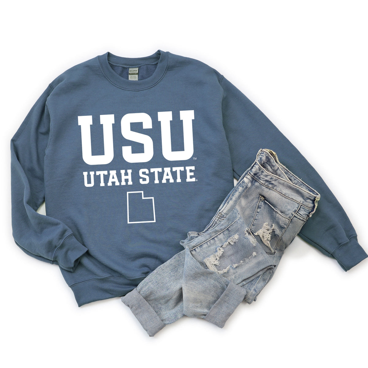 Licensed USU Utah State - Women's Graphic Sweatshirt
