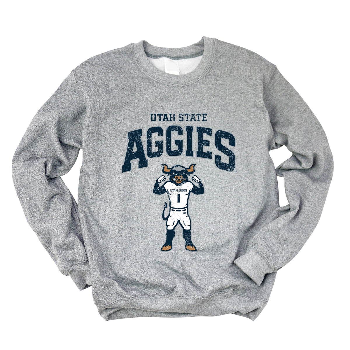 Licensed Utah State Aggies Big Blue - Women's Graphic Sweatshirt
