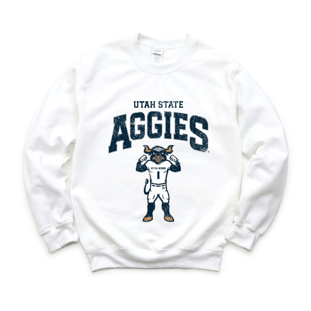 Licensed Utah State Aggies Big Blue - Women's Graphic Sweatshirt