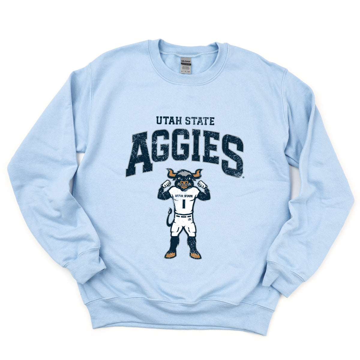 Licensed Utah State Aggies Big Blue - Women's Graphic Sweatshirt