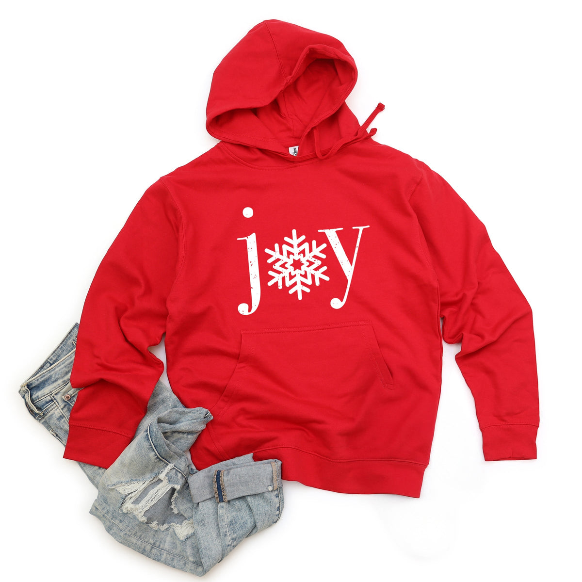 Joy Snowflake - Women's Graphic Hoodie