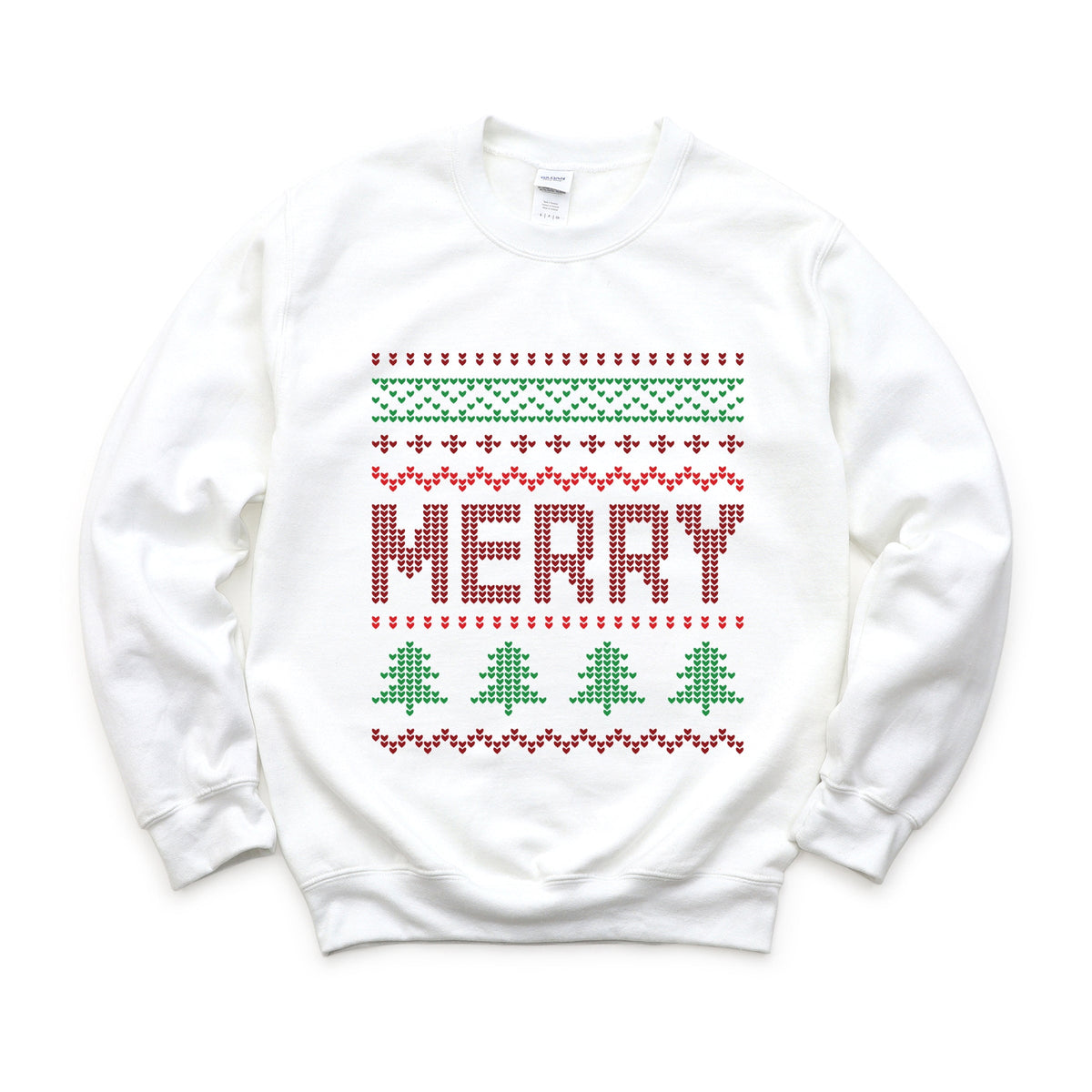 Ugly Sweater Merry - Women's Graphic Sweatshirt