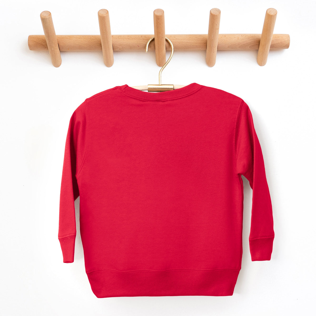 Ugly Sweater Santa Face - Toddler Graphic Sweatshirt