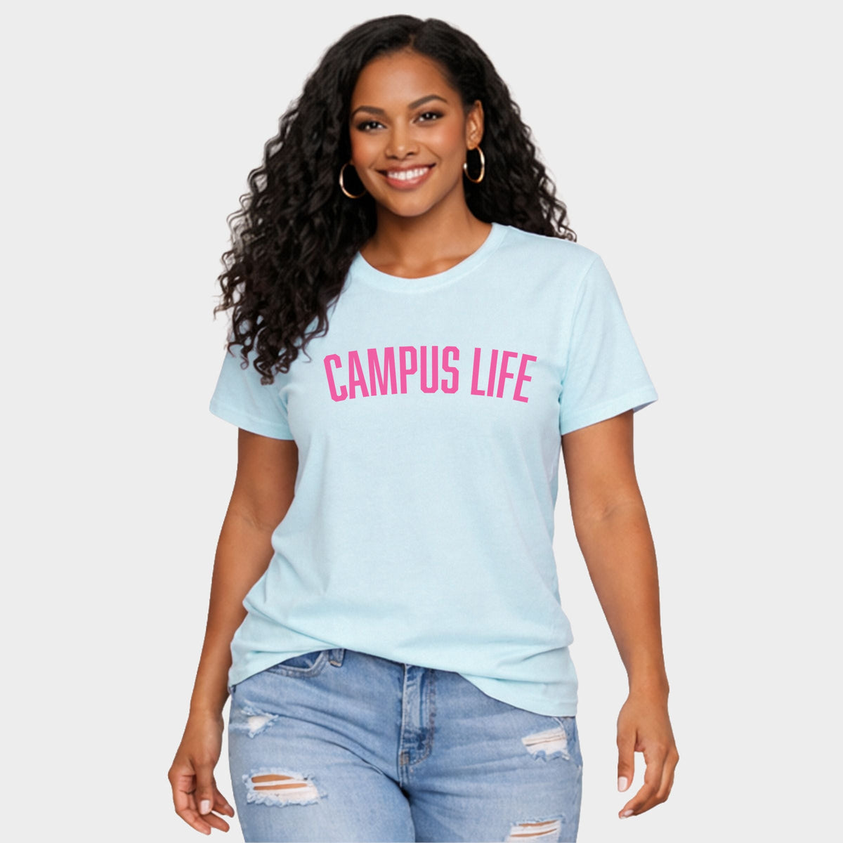 Campus Life Varsity - Women's Short Sleeve Graphic T-Shirt