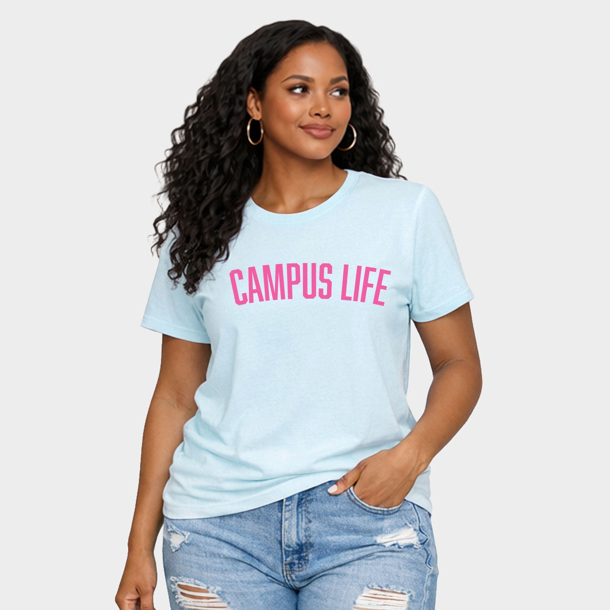 Campus Life Varsity - Women's Short Sleeve Graphic T-Shirt