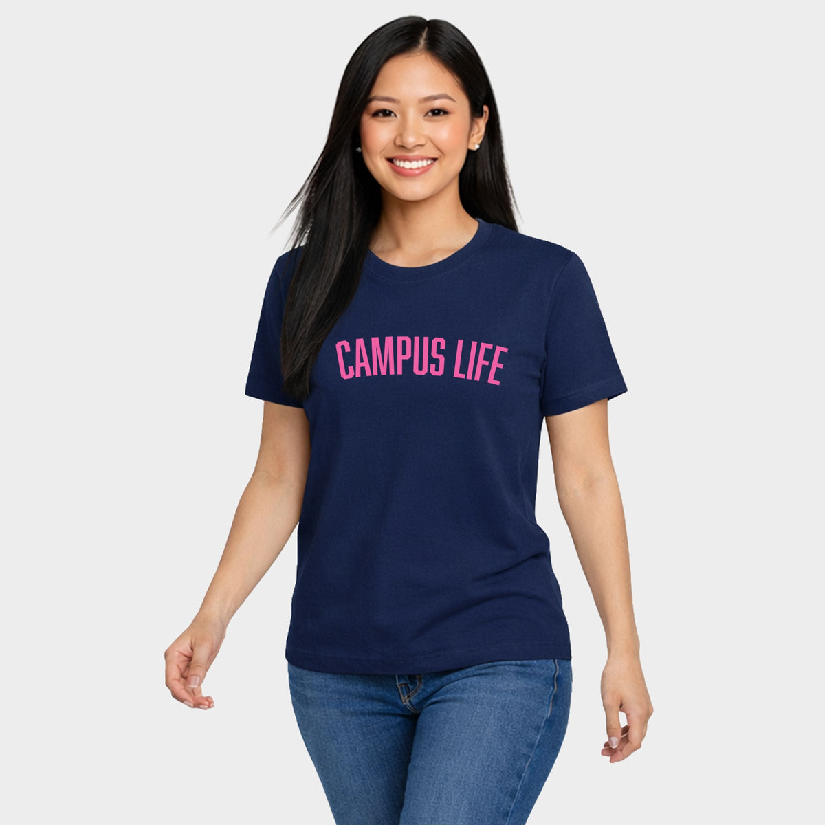 Campus Life Varsity - Women's Short Sleeve Graphic T-Shirt
