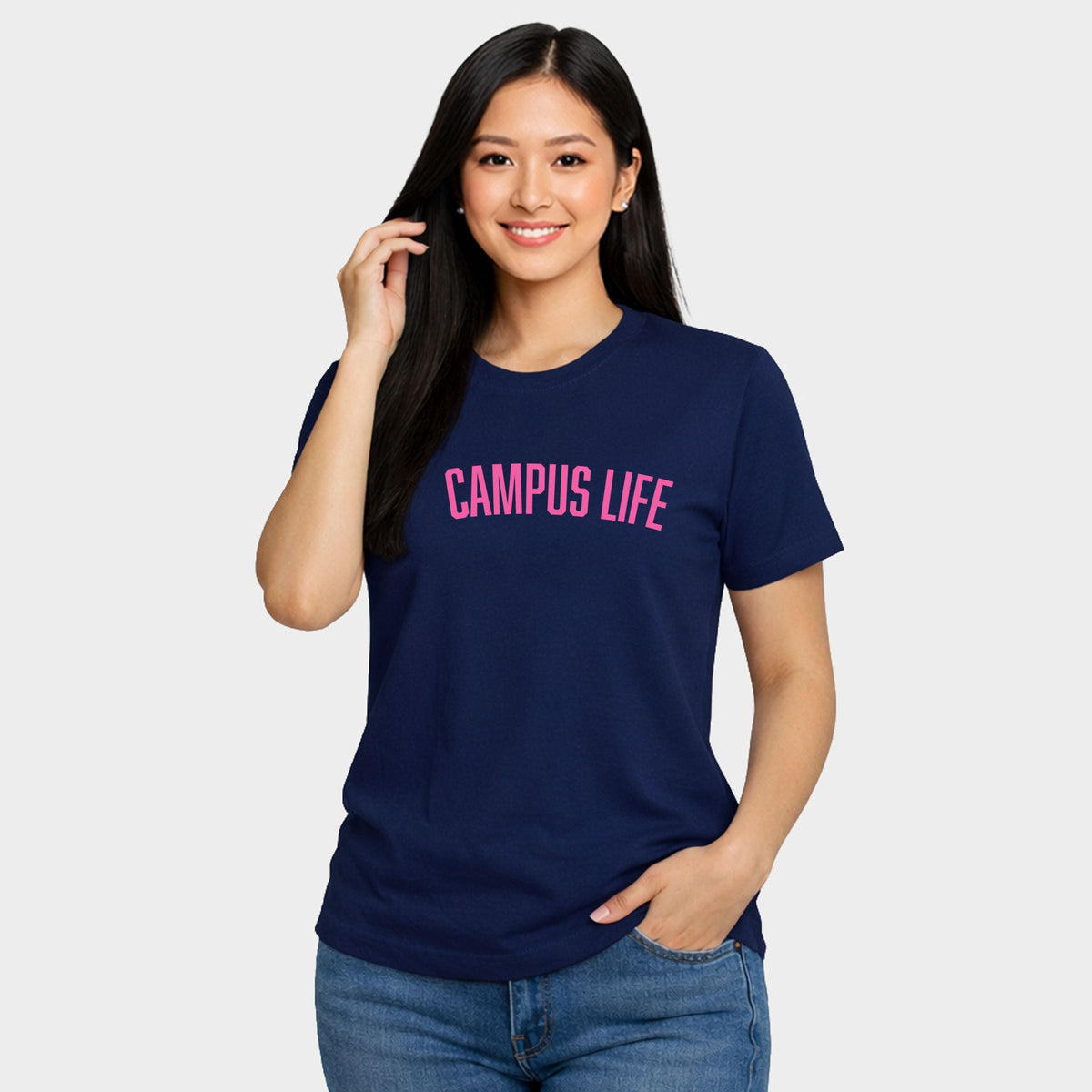 Campus Life Varsity - Women's Short Sleeve Graphic T-Shirt