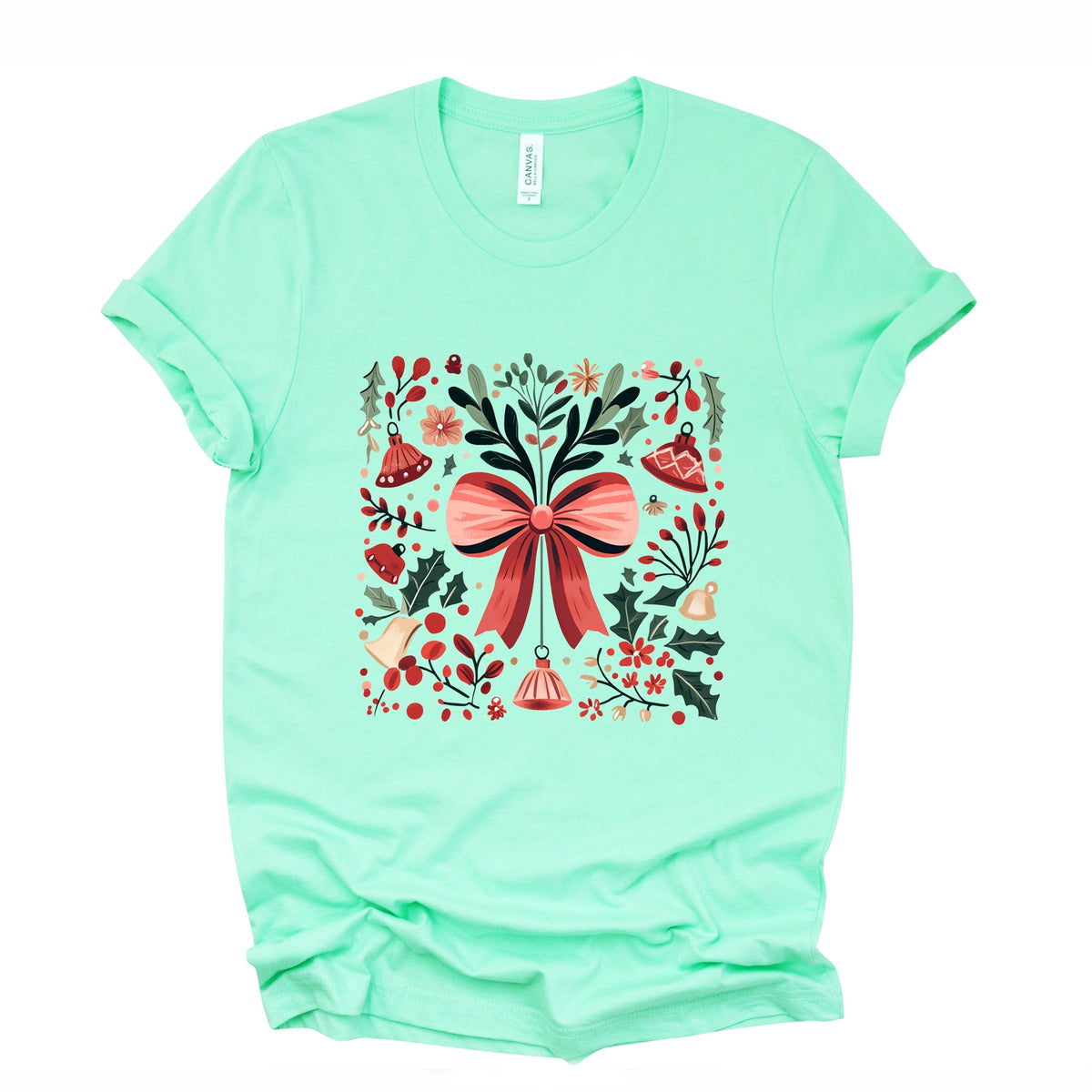 Coquette Holly Collage - Women's Short Sleeve Graphic T-Shirt