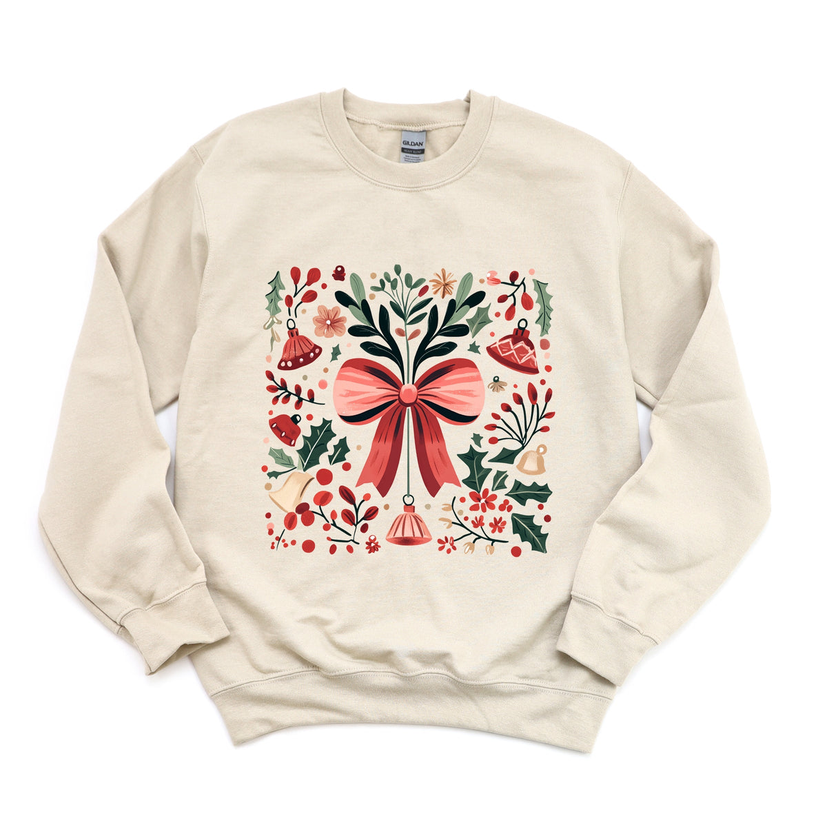 Coquette Holly Collage - Women's Graphic Sweatshirt