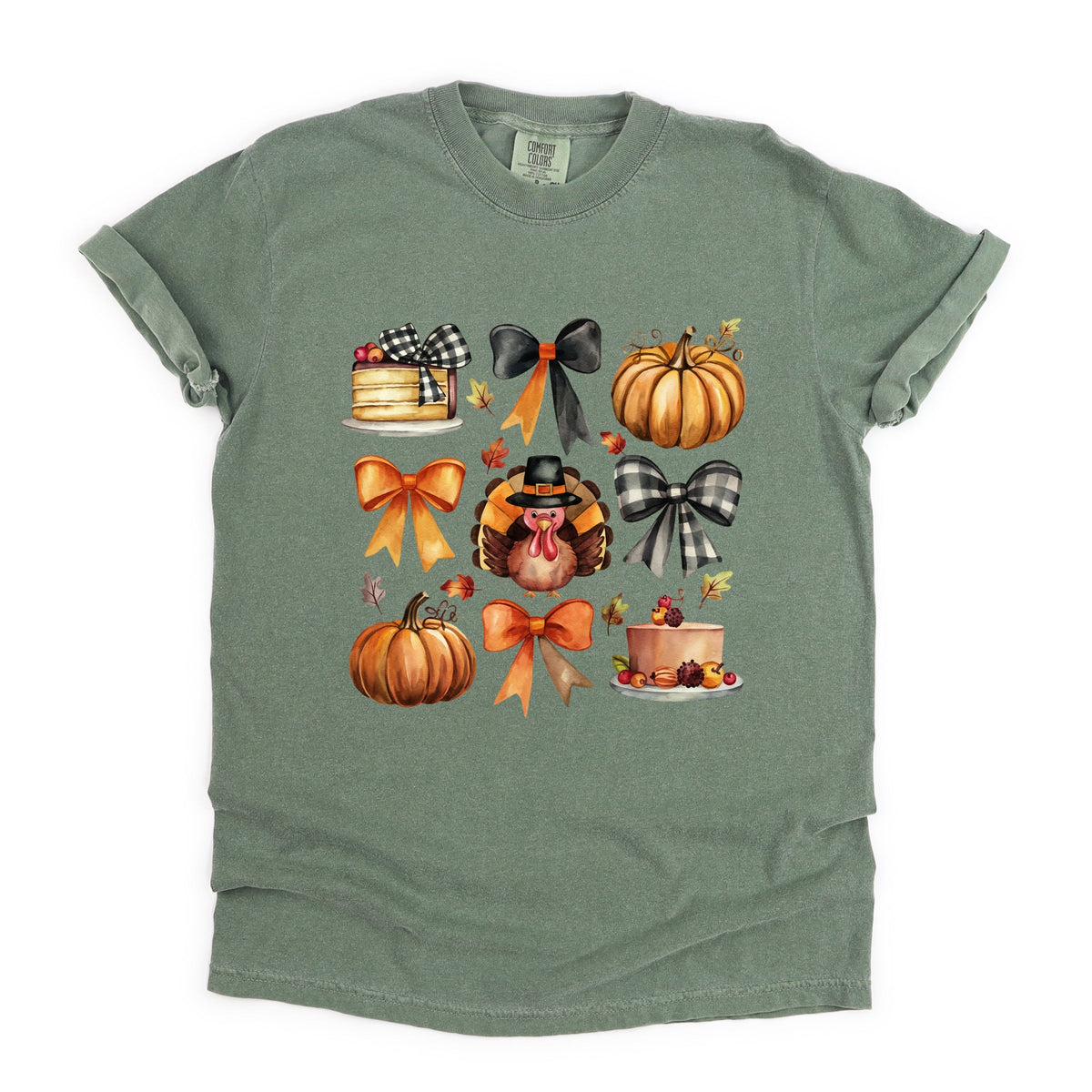 Turkey Coquette - Women's Garment Dyed Graphic T-Shirt