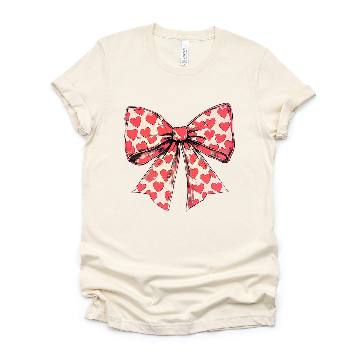 Coquette Hearts - Women's Short Sleeve Graphic T-Shirt