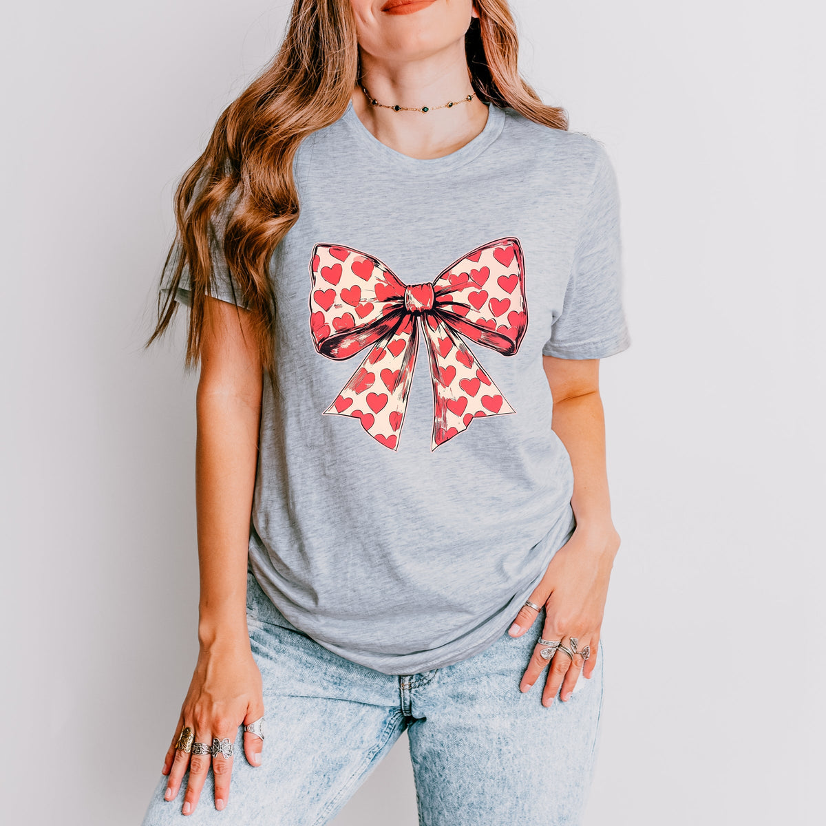 Coquette Hearts - Women's Short Sleeve Graphic T-Shirt