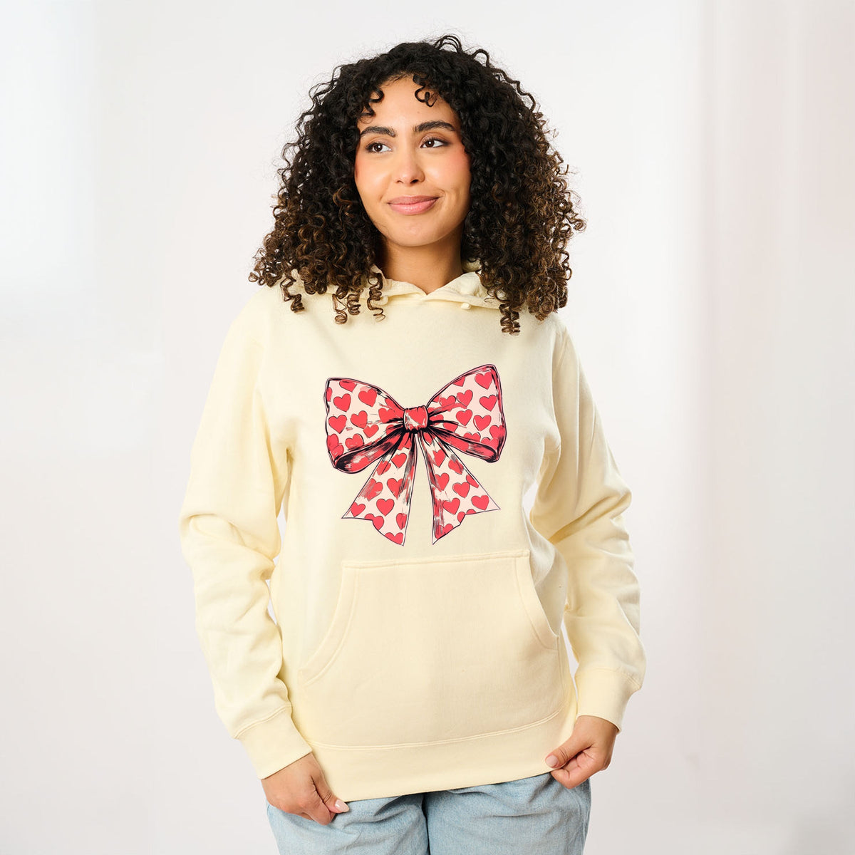 Coquette Hearts - Women's Graphic Hoodie
