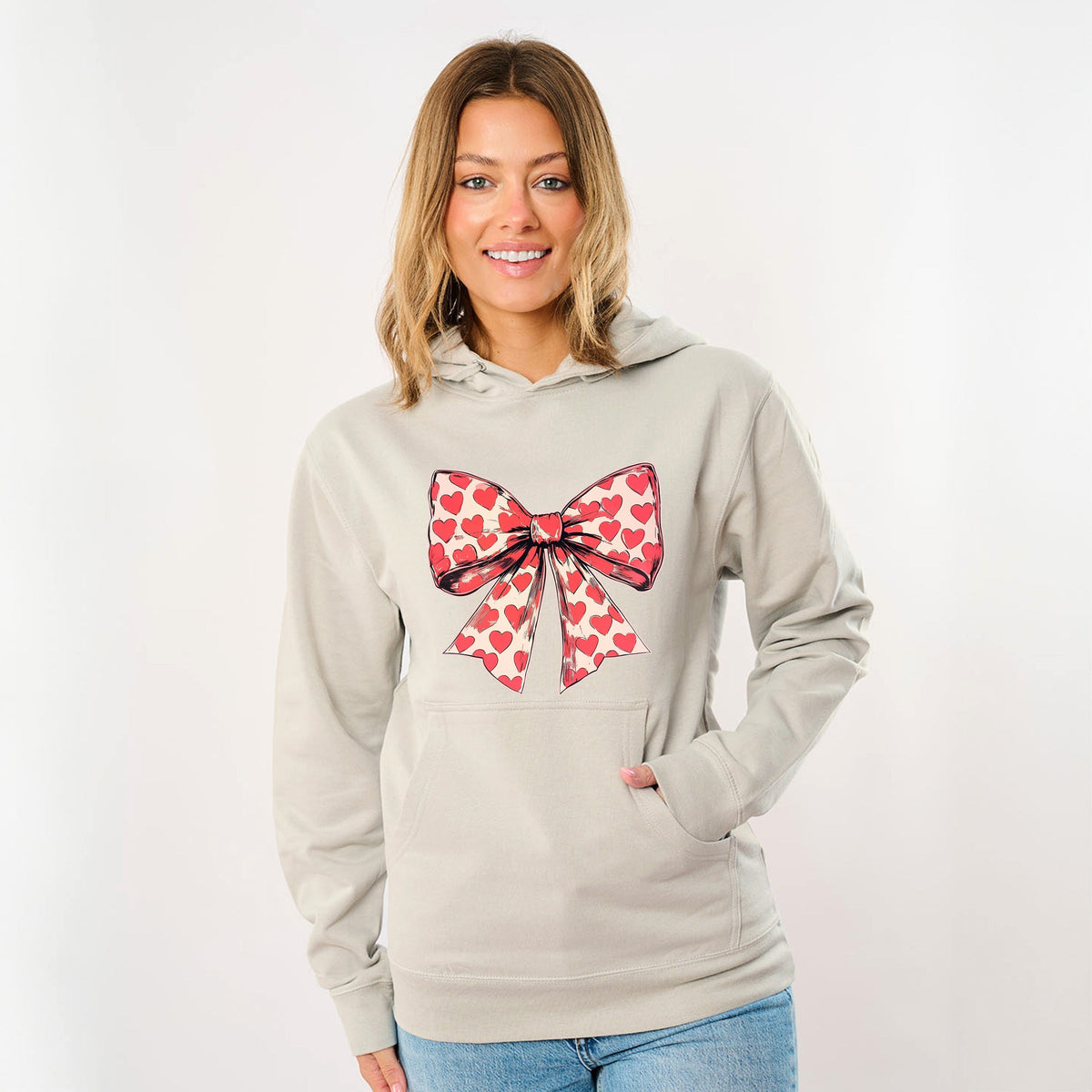 Coquette Hearts - Women's Graphic Hoodie